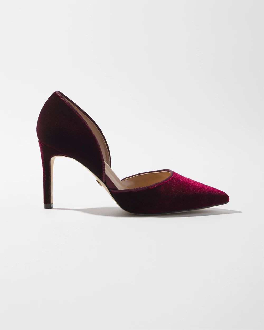 Women s Velvet D Orsay Pumps in Red Size 6 White House Black Market